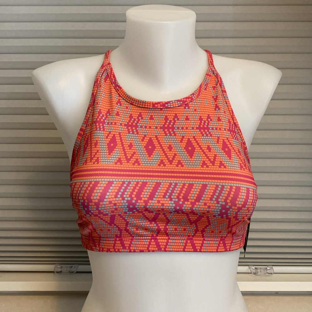 Onzie yoga halter bra top. Size M/L
Double lined. No padded cups.